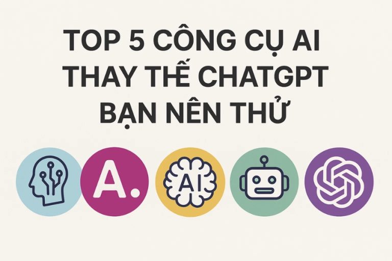 Top 5 Công Cụ AI Phổ Biến Nhất Thế Giới: So Sánh & Đánh Giá Chi Tiết