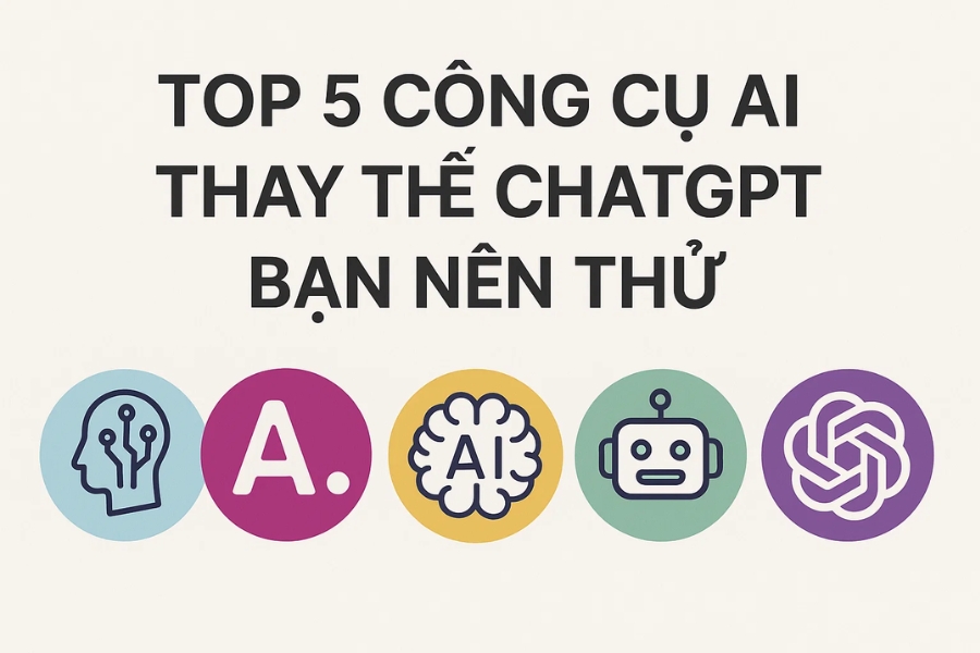 Top 5 Công Cụ AI Phổ Biến Nhất Thế Giới
