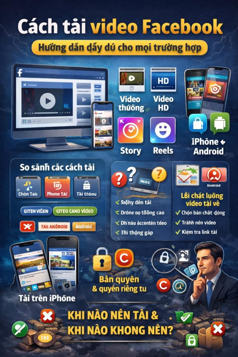 Cách Tải Video Facebook: Hướng Dẫn Đầy Đủ Cho Mọi Trường Hợp