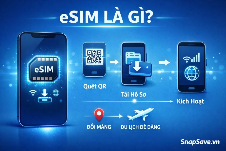 eSIM tại Việt Nam: Tiện hay chỉ là xu hướng công nghệ?