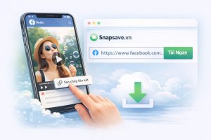Cách down video Reels Facebook HD bằng Snapsave.vn