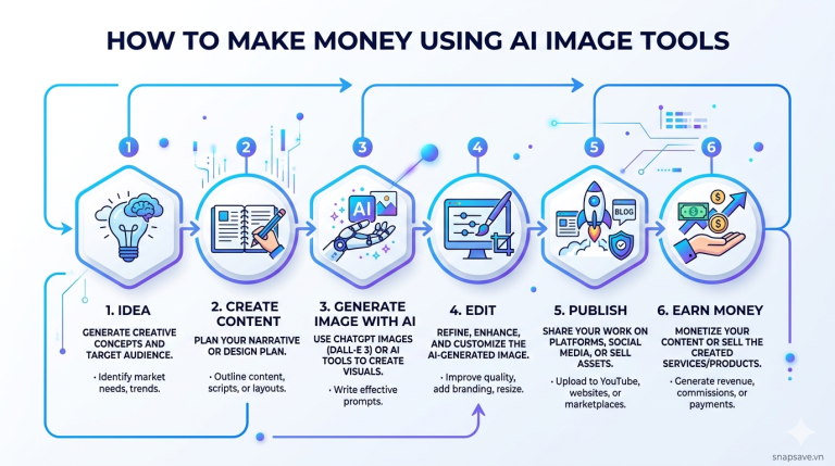 Kiếm tiền với ChatGPT Images 2.0: Cách làm thực tế (không hype, có case thật)