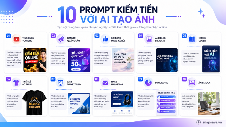 10 Prompt ChatGPT Images 2.0 kiếm tiền (dùng được ngay, có giải thích)