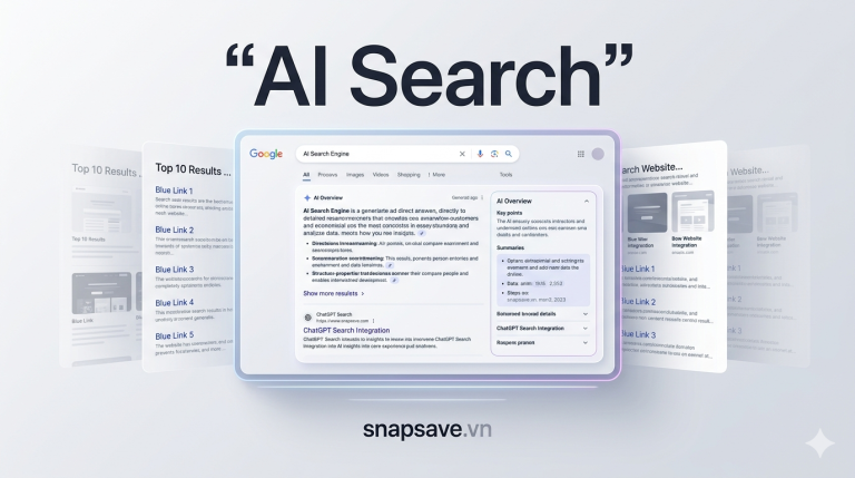AI Search đang đưa Google Search vào quên lãng?