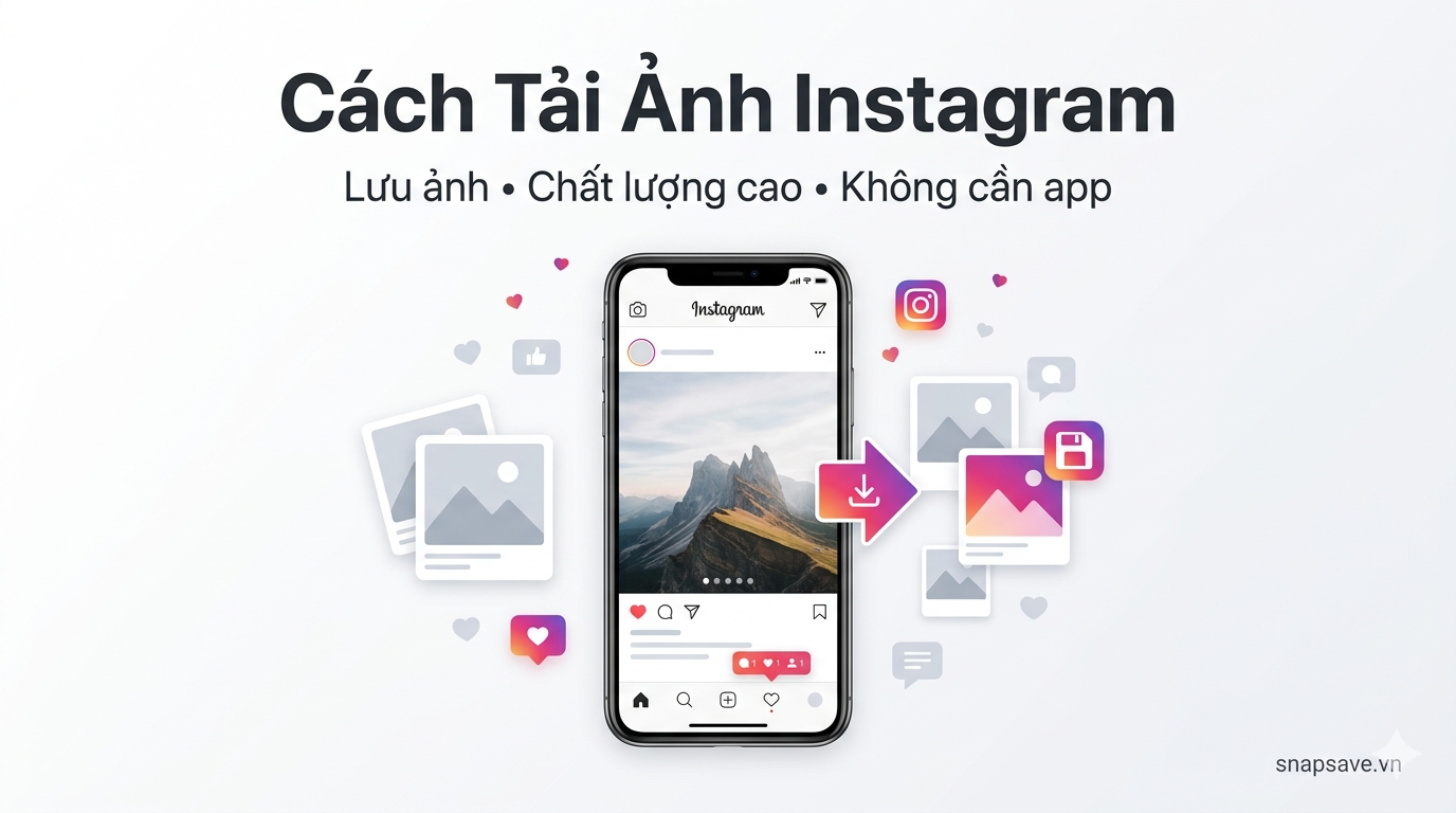 cách tải ảnh instagram nhanh nhất bằng link không cần app
