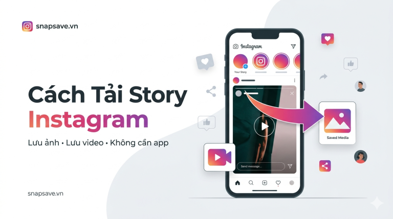 Cách tải Story Instagram nhanh nhất không cần app