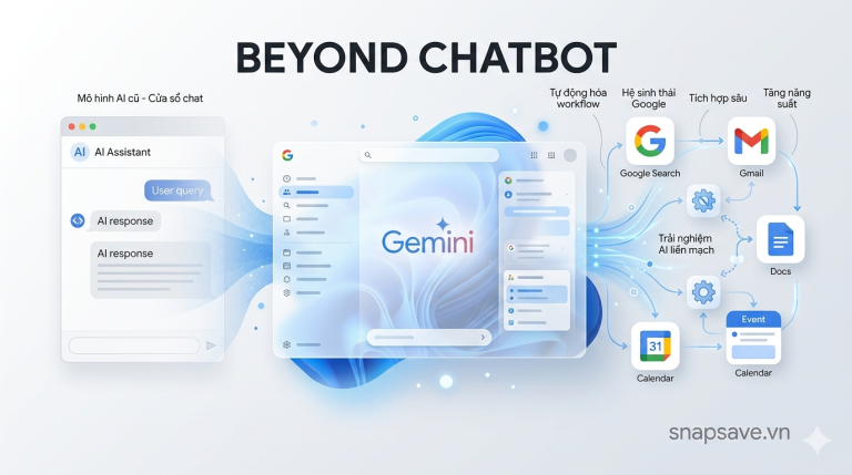 Google vừa thay đổi định nghĩa AI — và chatbot có thể đang biến mất