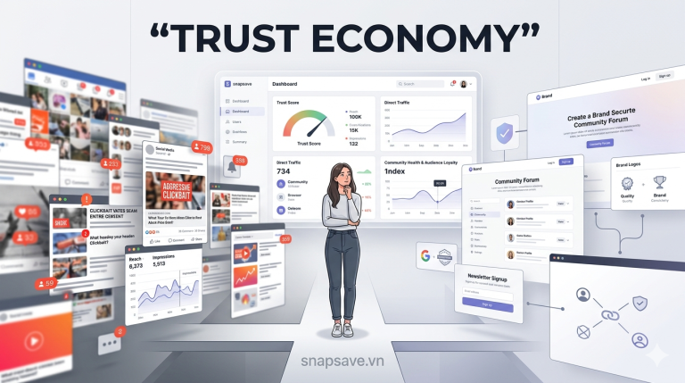 Internet đang bước vào thời kỳ Trust Economy?