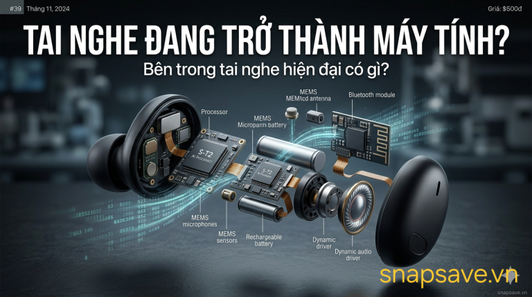Vì sao tai nghe không dây ngày càng giống máy tính hơn là tai nghe?