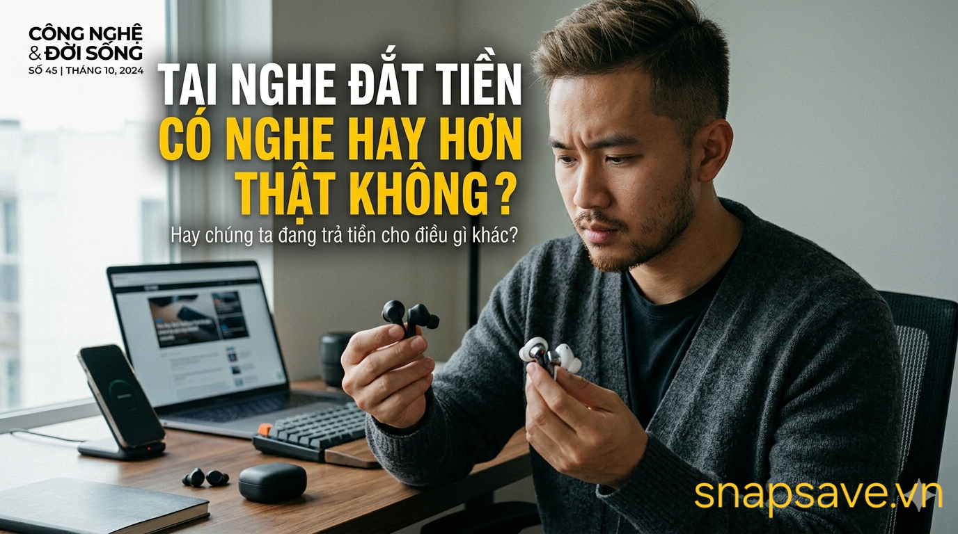 Tai nghe đắt tiền có nghe hay hơn thật không?